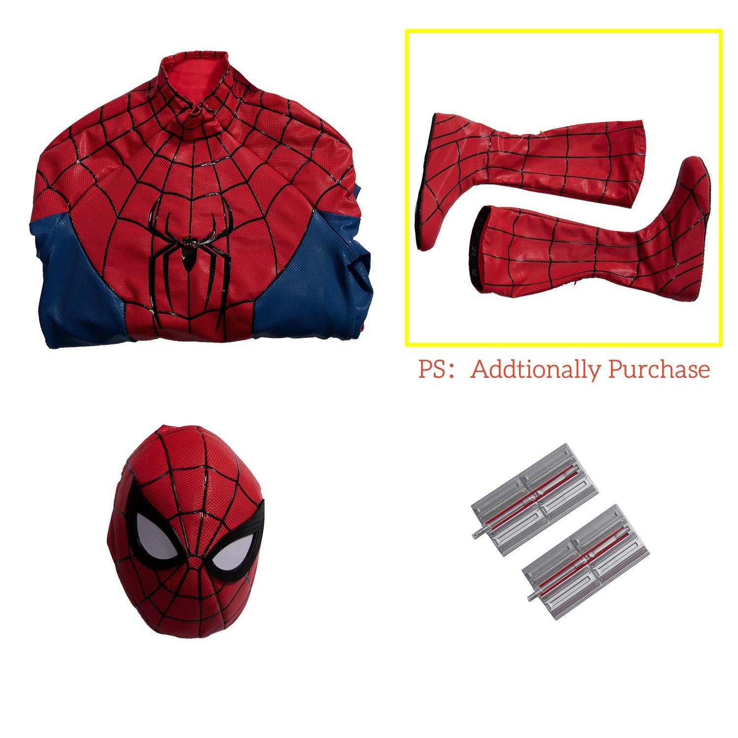Spider-Man: Brand New Day Enhanced Suit Cosplay Costume Men | High-Quality - Coscosmos