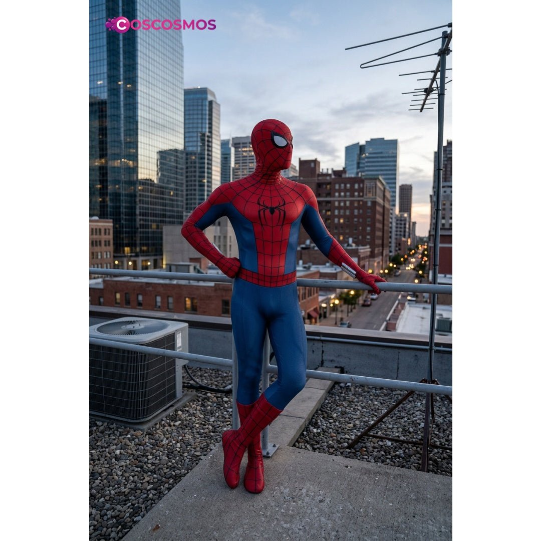 Spider - Man: Brand New Day Enhanced Suit Cosplay Costume Men | High - Quality Spider - Man: Fresh Start Movie Cosplay Outfit - Coscosmos