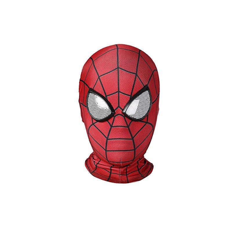 Spider - Man Game Peter Parker Printed Jumpsuit Kids Cosplay Costume Halloween - Coscosmos