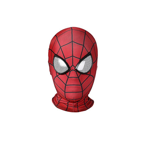 Spider - Man Game Peter Parker Printed Jumpsuit Kids Cosplay Costume Halloween - Coscosmos