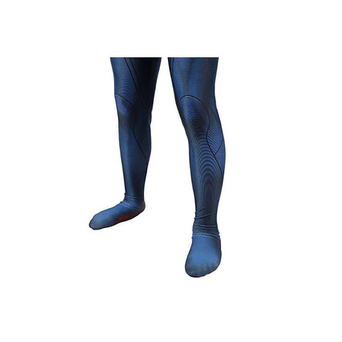 Spider - Man Game Peter Parker Printed Jumpsuit Kids Cosplay Costume Halloween - Coscosmos
