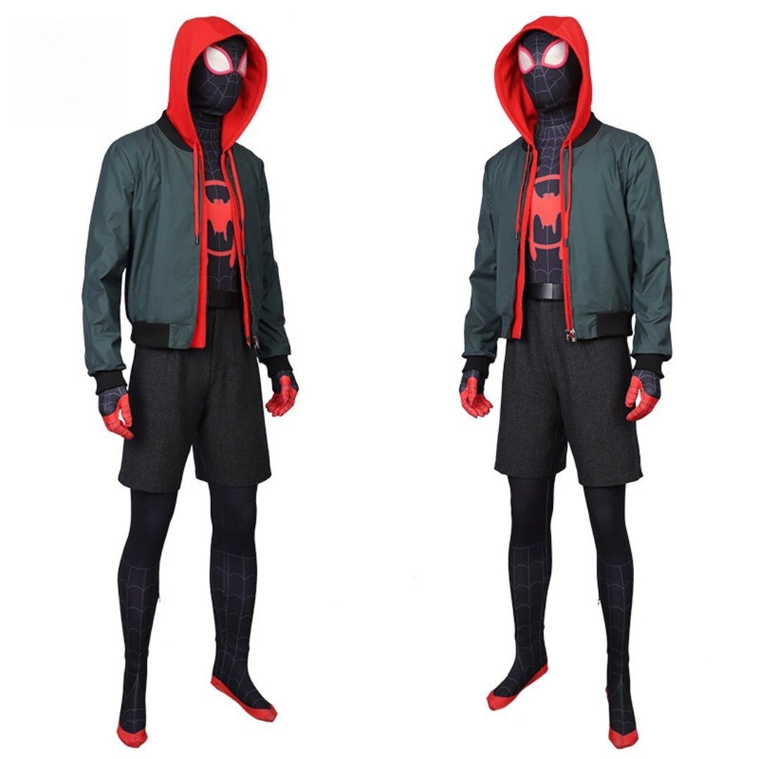Spider-Man: Into the Spider-Verse Cosplay Costume for Men - Coscosmos