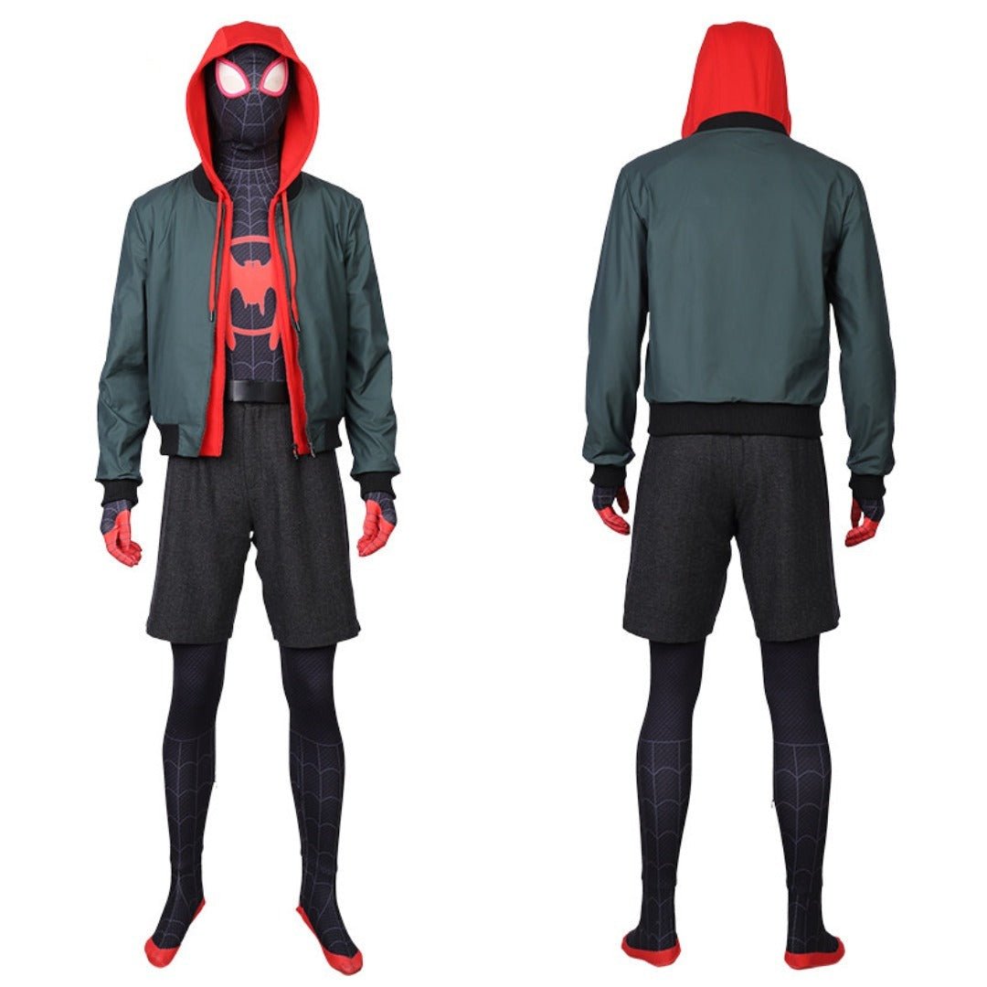 Spider-Man: Into the Spider-Verse Cosplay Costume for Men - Coscosmos