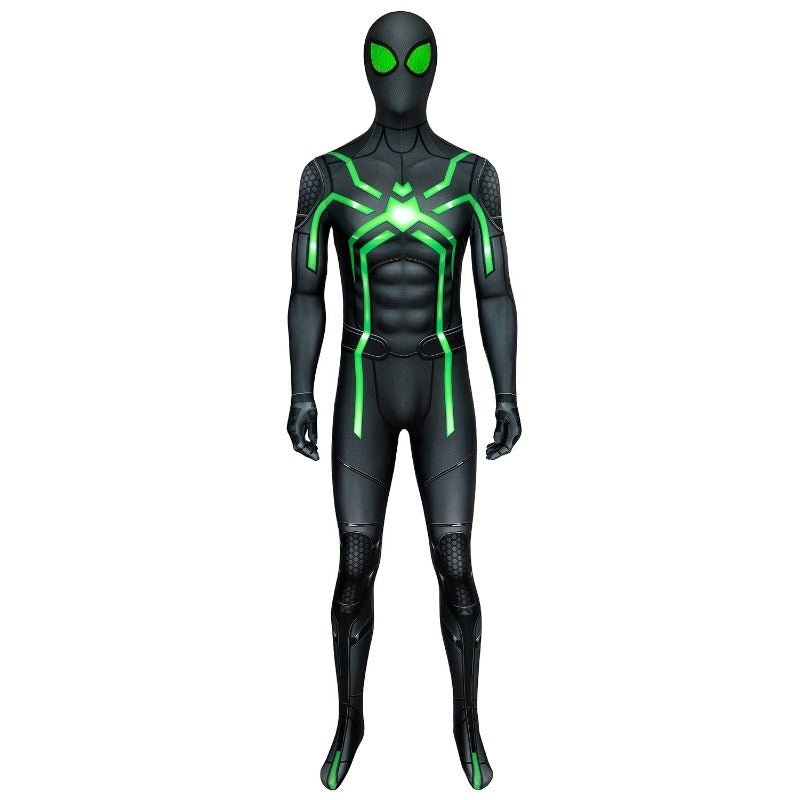 Spider Man Stealth Big Time Suit PS4 Spiderman Bodysuit Game Cosplay Costume - Coscosmos