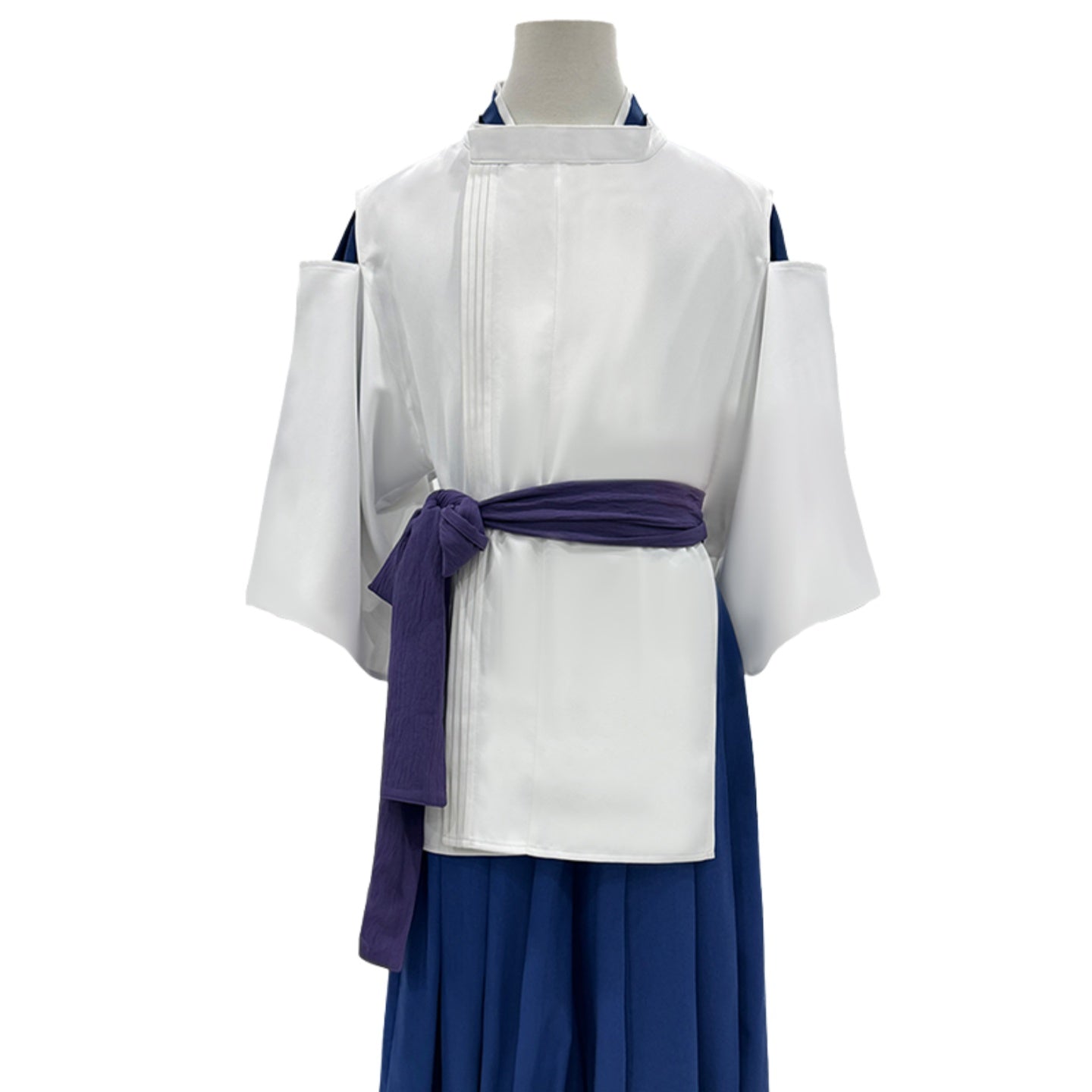 Spirited Away Chihiro Ogino Work Uniform Kimono Cosplay Costume Set - Coscosmos