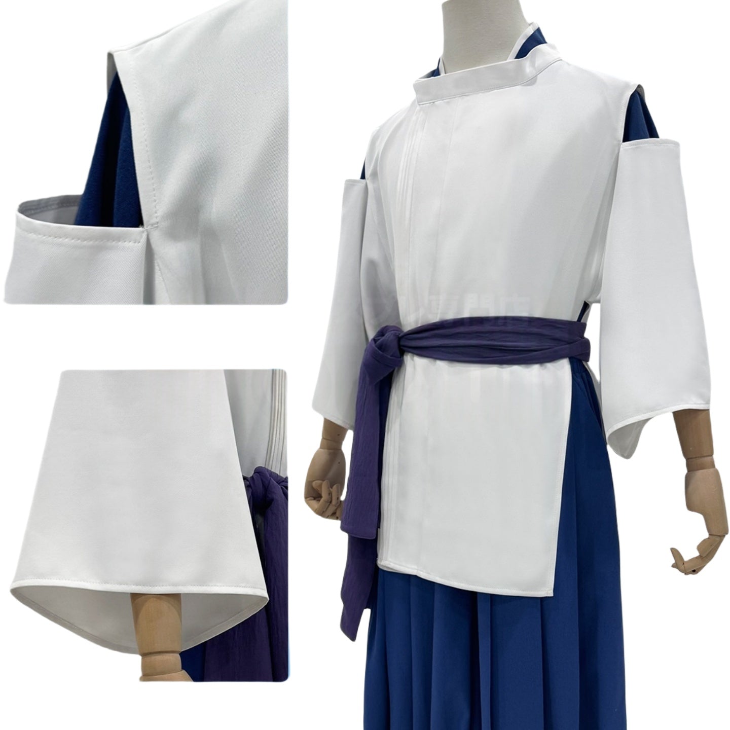 Spirited Away Haku Cosplay Twill Fabric White Dragon Costume - Anime Cosplay Outfit - Coscosmos