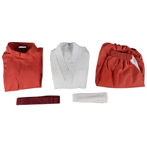 Spirited Away Sen to Chihiro no Kamikakushi Cosplay Cotton - Linen Chihiro Costume - Coscosmos