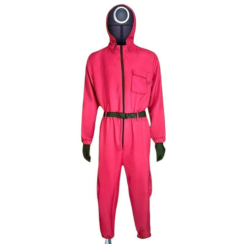 Squid Game Halloween Cosplay Jumpsuit – Adult Role - Playing Costume - Coscosmos
