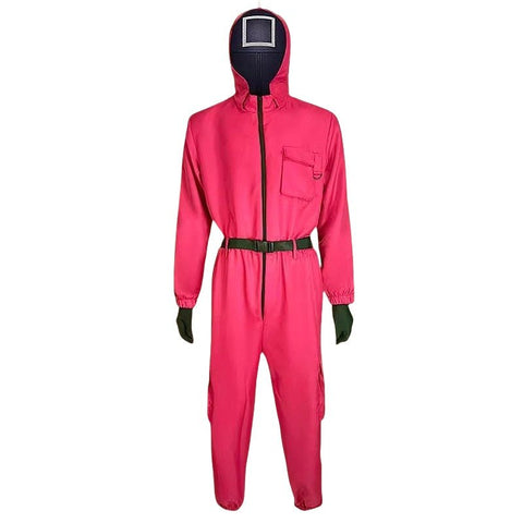 Squid Game Halloween Cosplay Jumpsuit – Adult Role - Playing Costume - Coscosmos