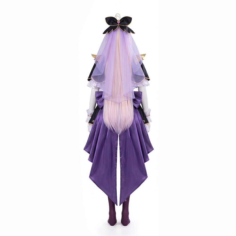 Star Detective Precure! Luluka Moria Cure Arcana Shadow Cosplay Costume - Coscosmos