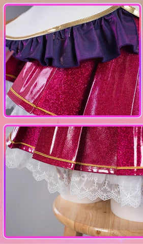 Star Guardian Ahri Cosplay Costume - League of Legends Official Style Dress for Women - Coscosmos