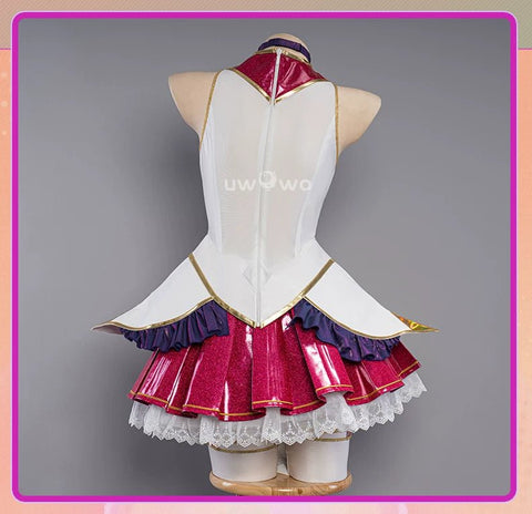 Star Guardian Ahri Cosplay Costume - League of Legends Official Style Dress for Women - Coscosmos