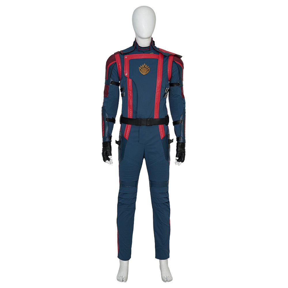 Star - Lord Cosplay Costume from Guardians of the Galaxy 3 - Peter Quill Team Uniform - Coscosmos