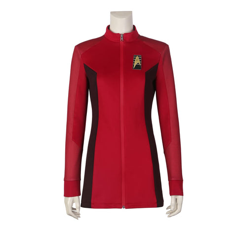 Star Trek: Strange New Worlds Red Long Sleeve Cosplay Costume – Official Licensed Trek Apparel - Coscosmos