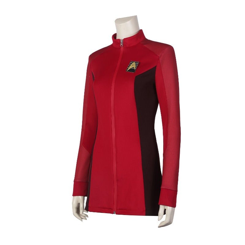 Star Trek: Strange New Worlds Red Long Sleeve Cosplay Costume – Official Licensed Trek Apparel - Coscosmos
