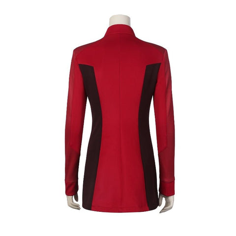 Star Trek: Strange New Worlds Red Long Sleeve Cosplay Costume – Official Licensed Trek Apparel - Coscosmos