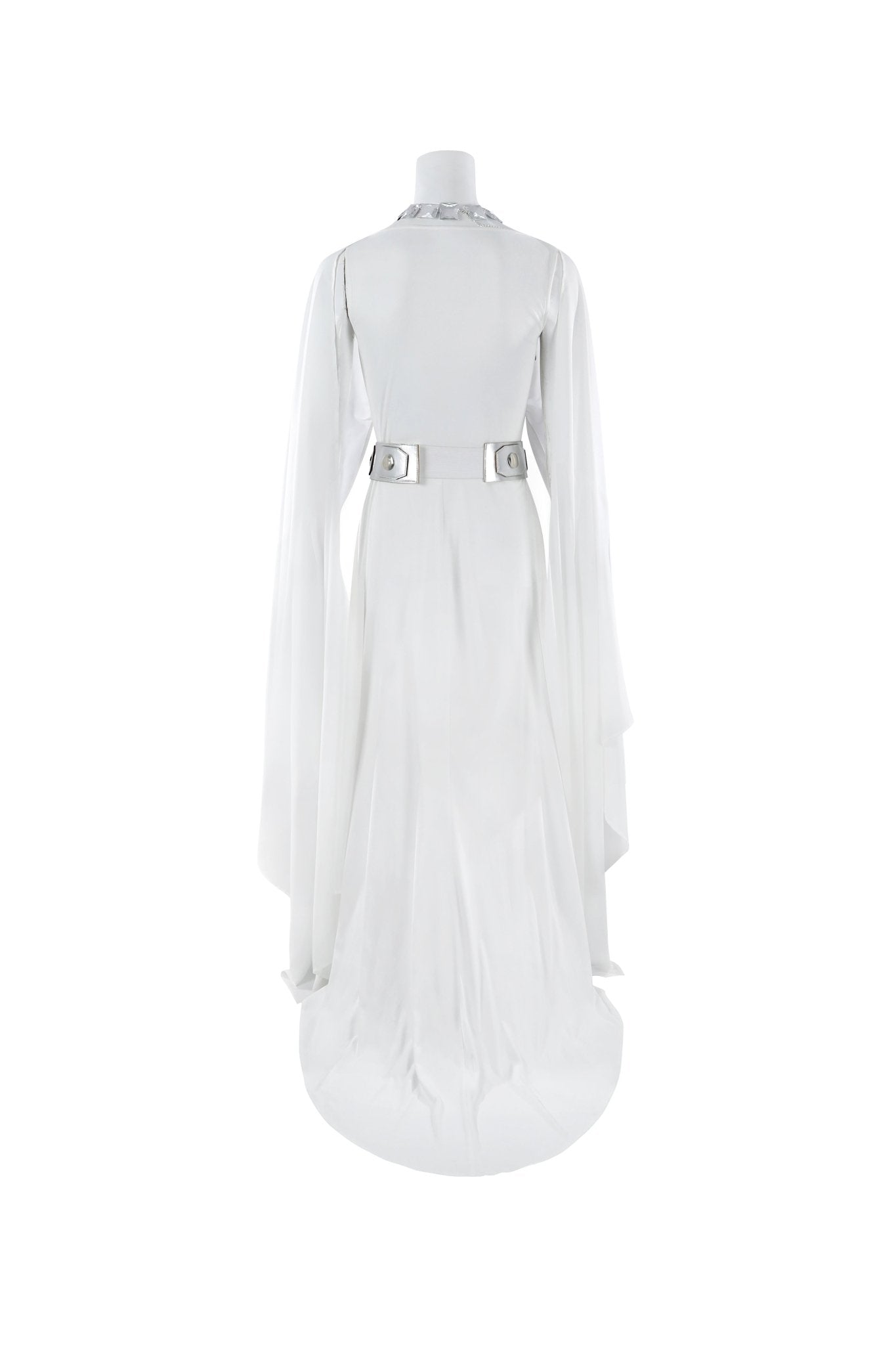 Star Wars: A New Hope Complete Princess Leia White Ceremonial Gown Costume - Coscosmos