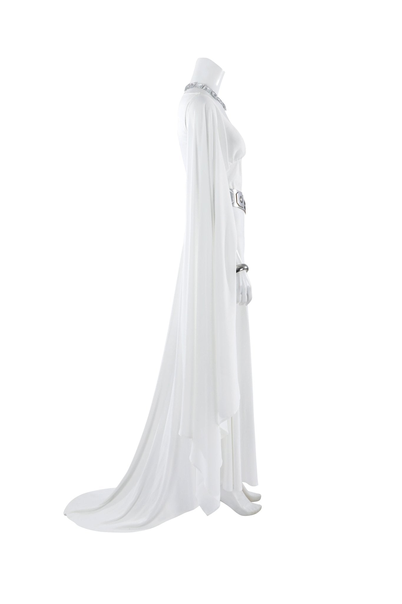 Star Wars: A New Hope Complete Princess Leia White Ceremonial Gown Costume - Coscosmos