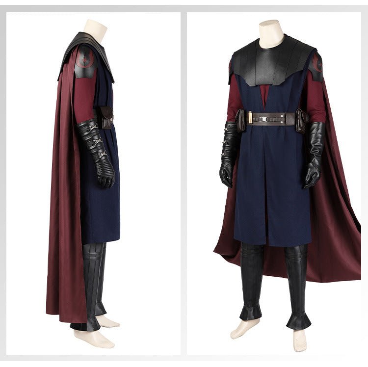 Star Wars Ahsoka Anakin Skywalker Clone Wars Adult Costume Deluxe Cosplay Full Set - Coscosmos