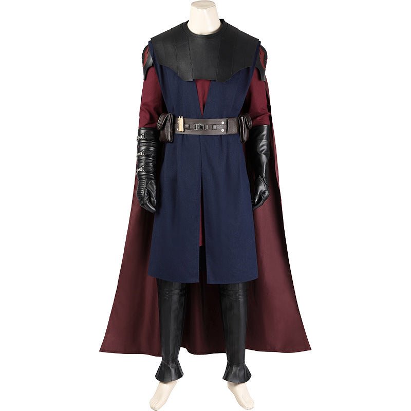 Star Wars Ahsoka Anakin Skywalker Clone Wars Adult Costume Deluxe Cosplay Full Set - Coscosmos