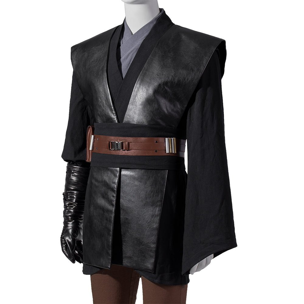 Star Wars Anakin Skywalker Cosplay Costume Movie Replica Jedi Robe - Coscosmos