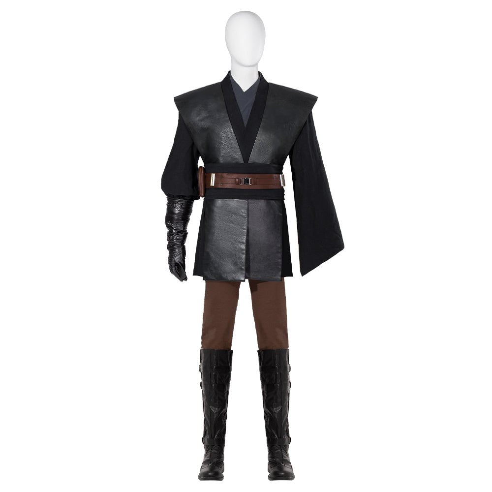 Star Wars Anakin Skywalker Cosplay Costume Movie Replica Jedi Robe - Coscosmos
