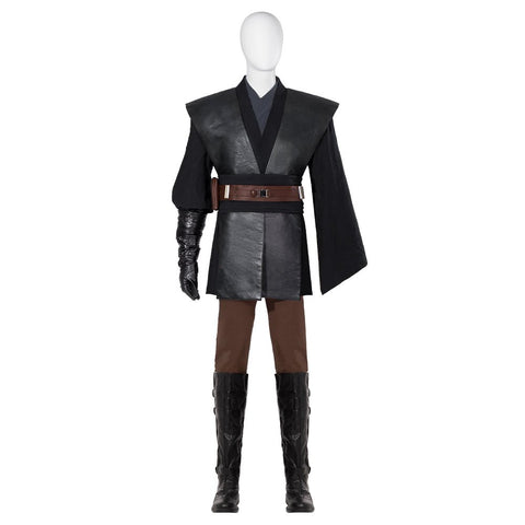 Star Wars Anakin Skywalker Cosplay Costume Movie Replica Jedi Robe - Coscosmos
