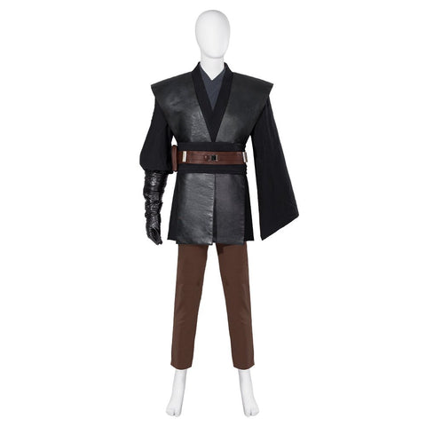 Star Wars Anakin Skywalker Cosplay Costume Movie Replica Jedi Robe - Coscosmos