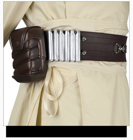 Star Wars: Episode I – The Phantom Menace Jedi Master Qui - Gon Jinn Cosplay Costume - Coscosmos
