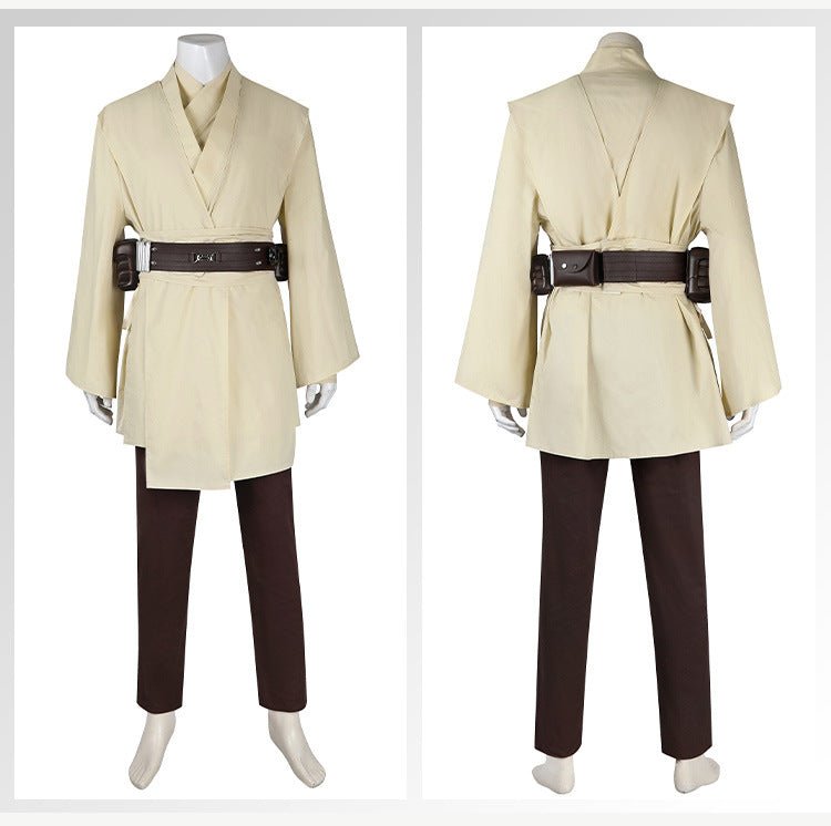Star Wars: Episode I – The Phantom Menace Jedi Master Qui - Gon Jinn Cosplay Costume - Coscosmos
