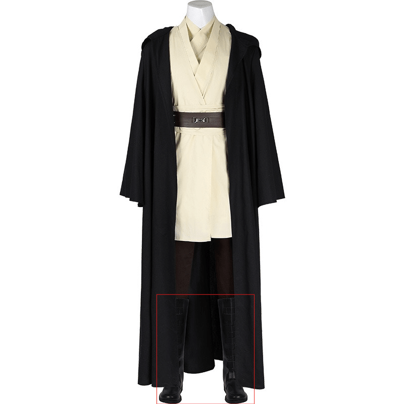 Star Wars: Episode I – The Phantom Menace Jedi Master Qui - Gon Jinn Cosplay Costume - Coscosmos