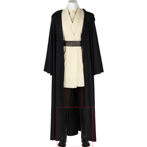 Star Wars: Episode I – The Phantom Menace Jedi Master Qui - Gon Jinn Cosplay Costume - Coscosmos