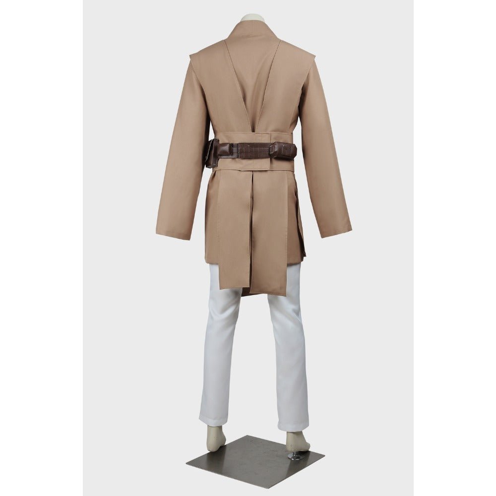 Star Wars: Episode II – Attack of the Clones Mace Windu Jedi Master Cosplay Costume Full Set - Coscosmos
