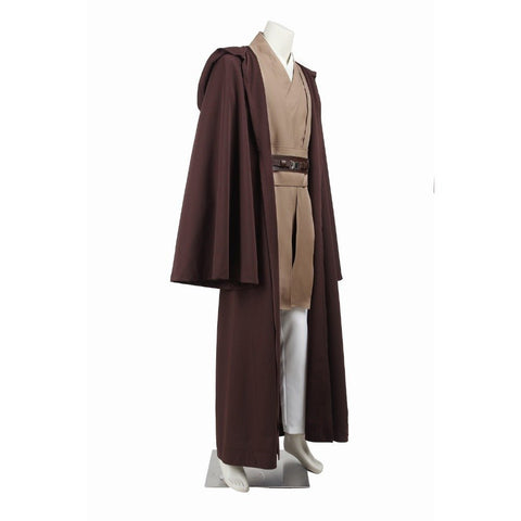 Star Wars: Episode II – Attack of the Clones Mace Windu Jedi Master Cosplay Costume Full Set - Coscosmos