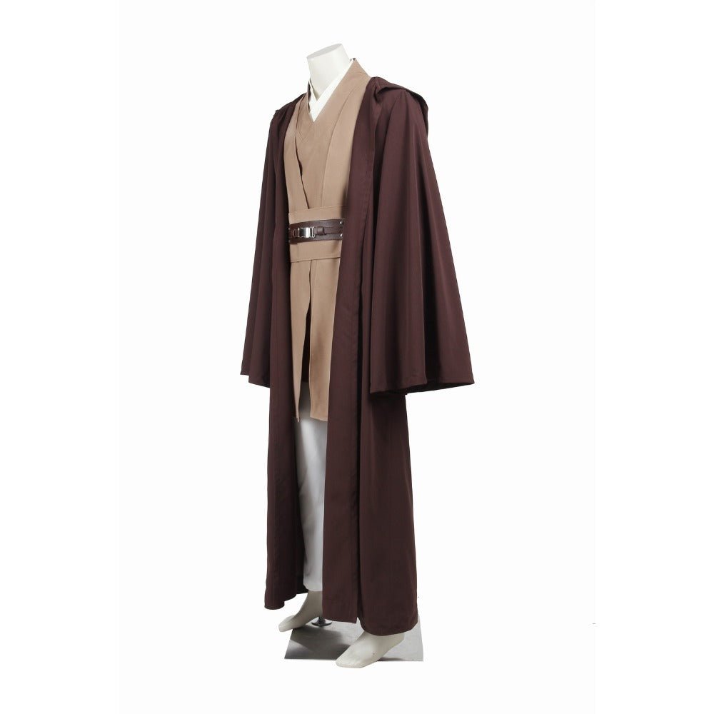 Star Wars: Episode II – Attack of the Clones Mace Windu Jedi Master Cosplay Costume Full Set - Coscosmos