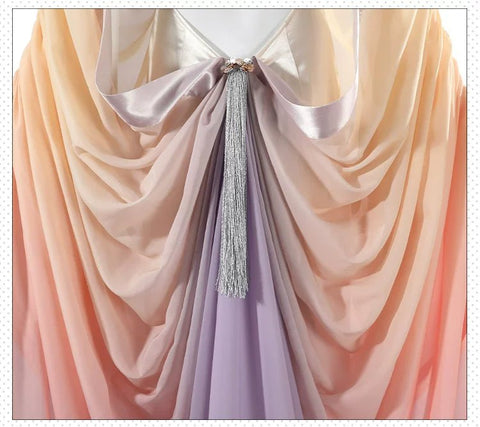 Star Wars Episode II Attack of the Clones Padmé Amidala Cosplay Costume Movie Full Set Outfit - Coscosmos