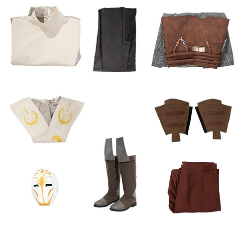 Star Wars: Galaxy of Heroes – Jedi Temple Guard Official Cosplay Costume Full Set - Coscosmos