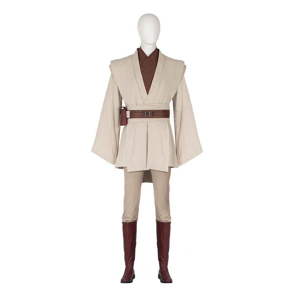 Star Wars Kenobi Cosplay Costume Deluxe Complete Set for Men Obi - Wan Kenobi Movie Outfit - Coscosmos