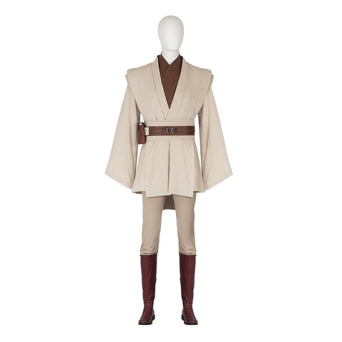 Star Wars Kenobi Cosplay Costume Deluxe Complete Set for Men Obi - Wan Kenobi Movie Outfit - Coscosmos