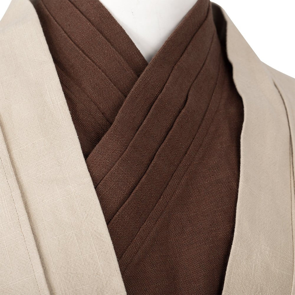 Star Wars Kenobi Cosplay Costume Deluxe Complete Set for Men Obi - Wan Kenobi Movie Outfit - Coscosmos