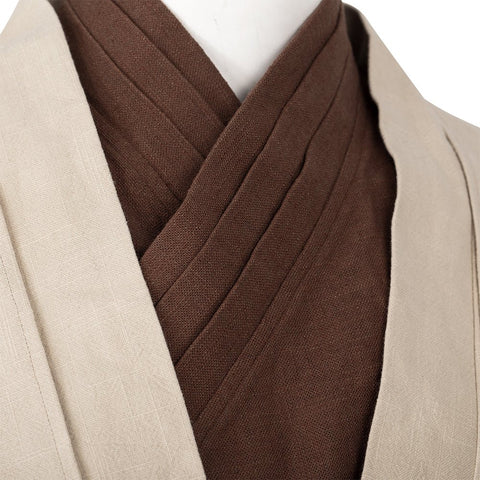 Star Wars Kenobi Cosplay Costume Deluxe Complete Set for Men Obi - Wan Kenobi Movie Outfit - Coscosmos