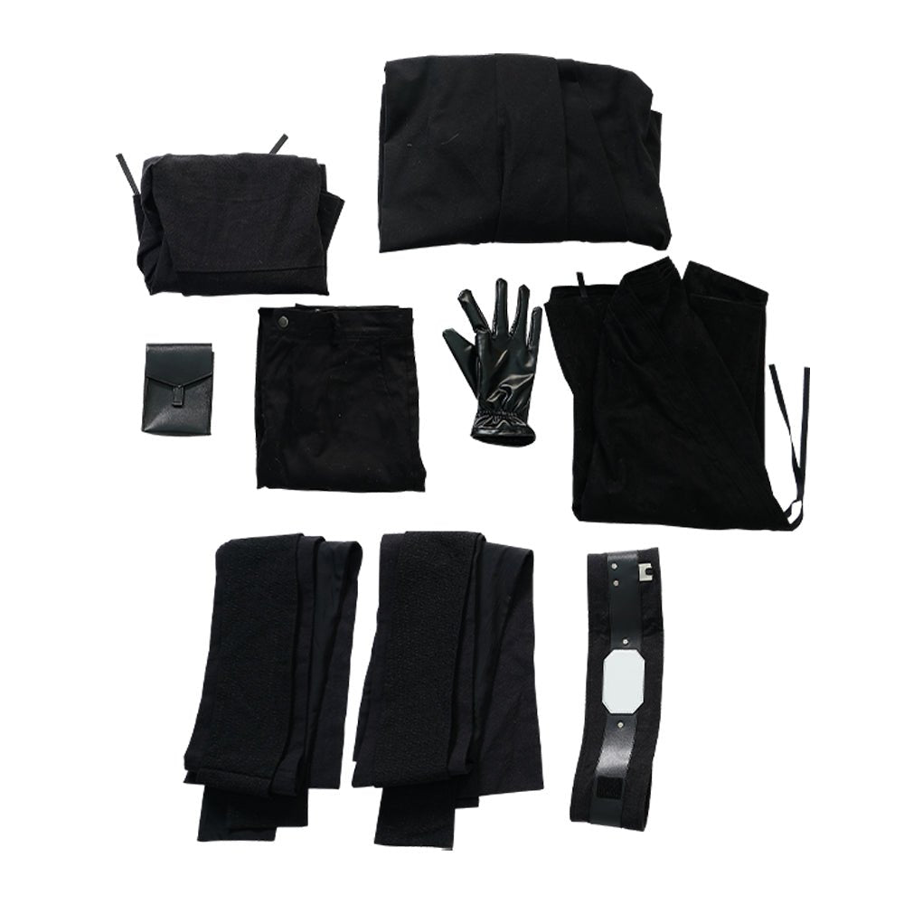 Star Wars Luke Skywalker Cosplay Costume Deluxe Edition & The Mandalorian Movie TV Series Outfit Full Set - Coscosmos