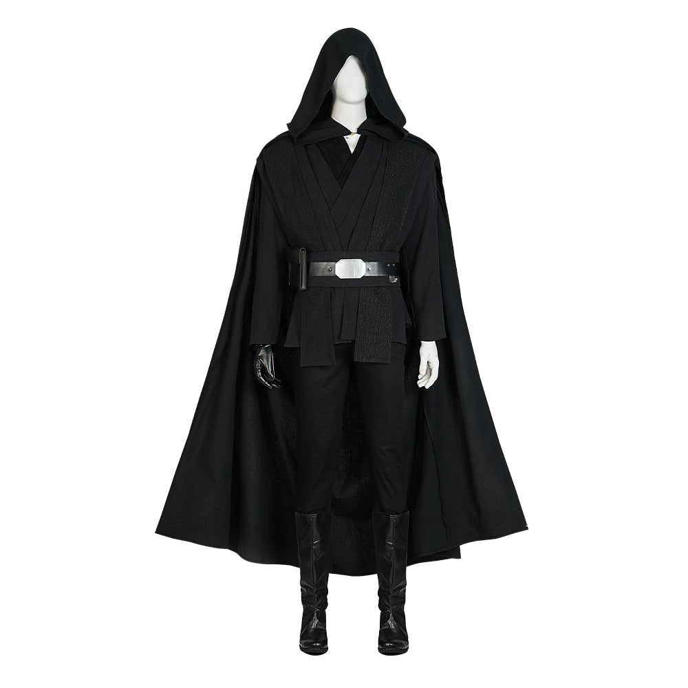 Star Wars Luke Skywalker Cosplay Costume Deluxe Edition & The Mandalorian Movie TV Series Outfit Full Set - Coscosmos