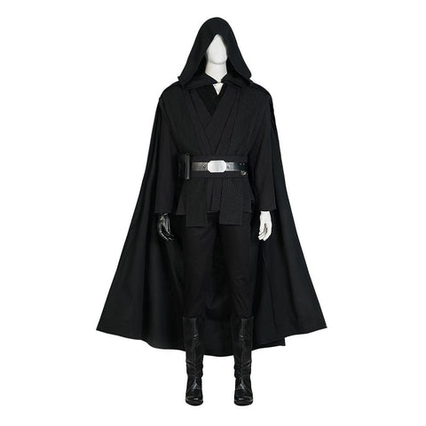 Star Wars Luke Skywalker Cosplay Costume Deluxe Edition & The Mandalorian Movie TV Series Outfit Full Set - Coscosmos