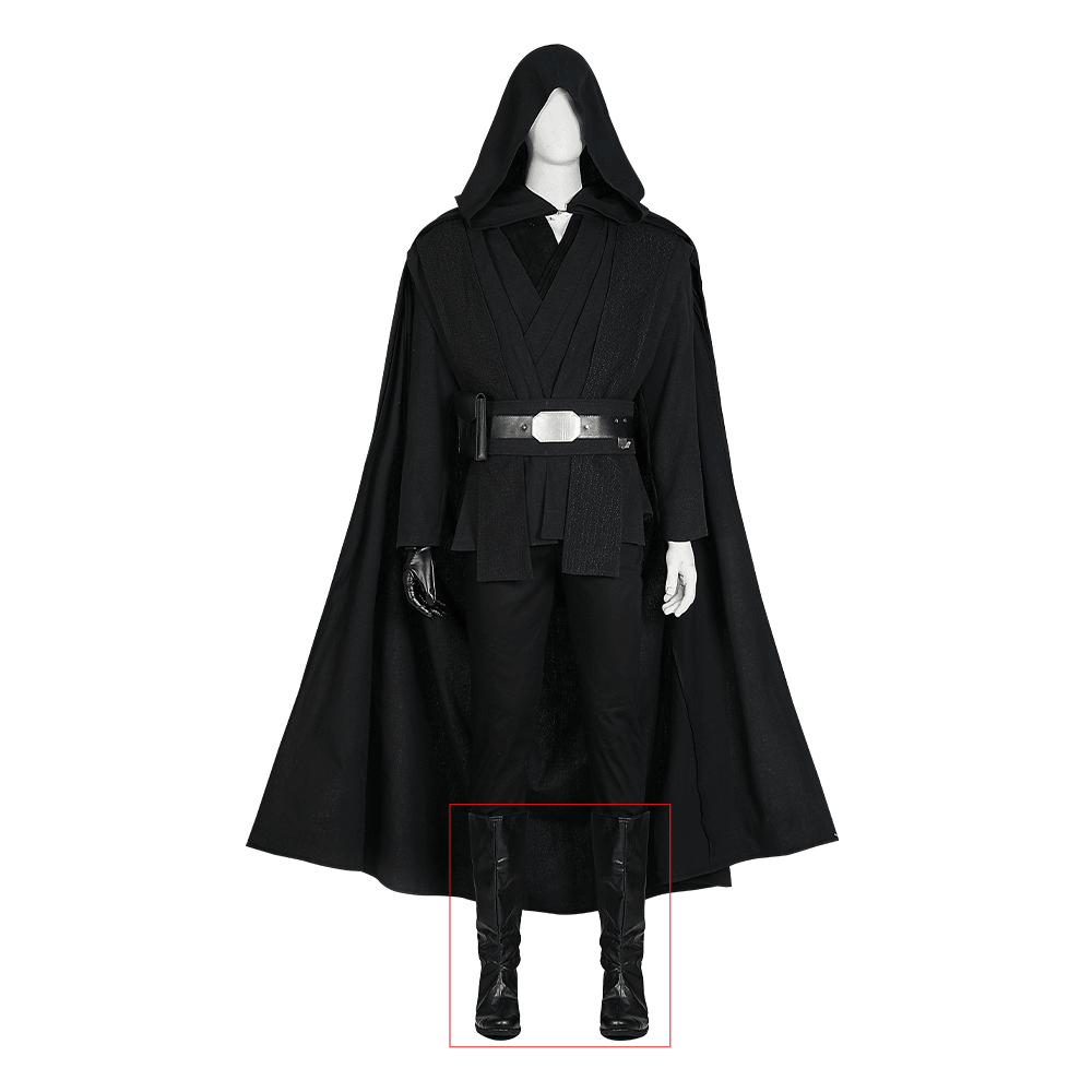 Star Wars Luke Skywalker Cosplay Costume Deluxe Edition & The Mandalorian Movie TV Series Outfit Full Set - Coscosmos
