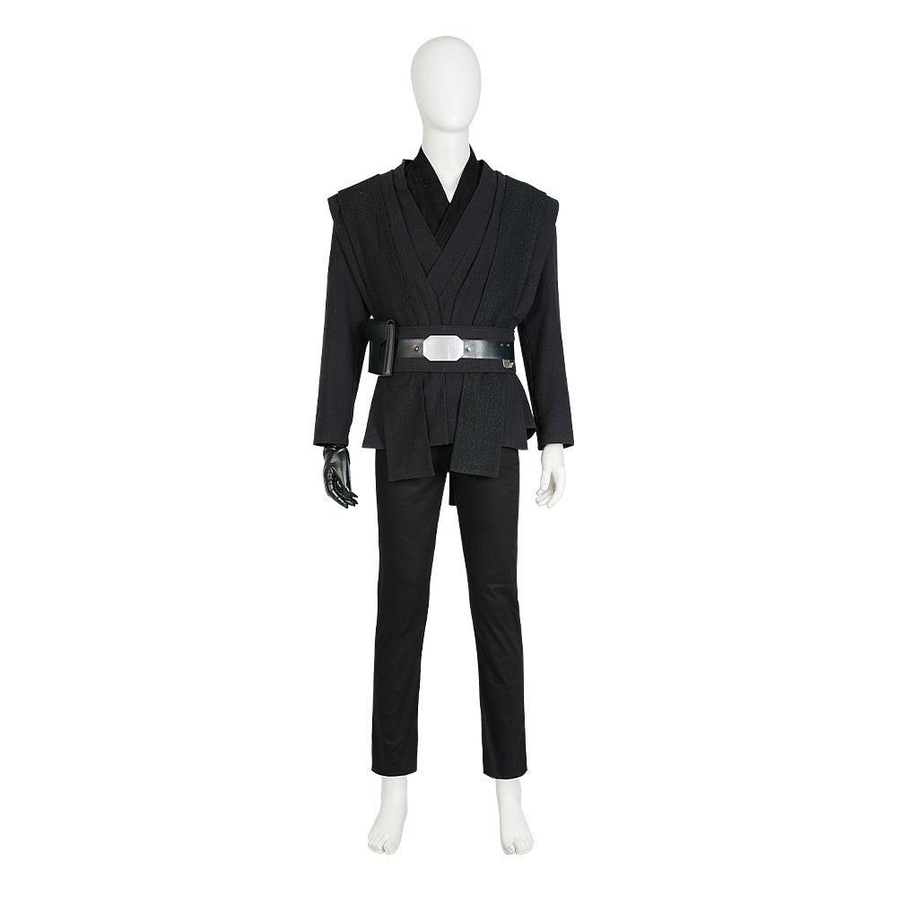 Star Wars Luke Skywalker Cosplay Costume Deluxe Edition & The Mandalorian Movie TV Series Outfit Full Set - Coscosmos