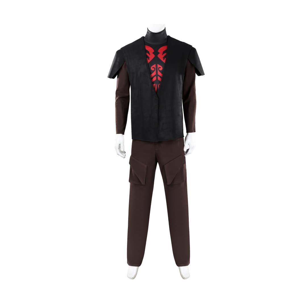 Star Wars: Maul - Shadow Lord Darth Maul Full Set Cosplay Costume - Coscosmos