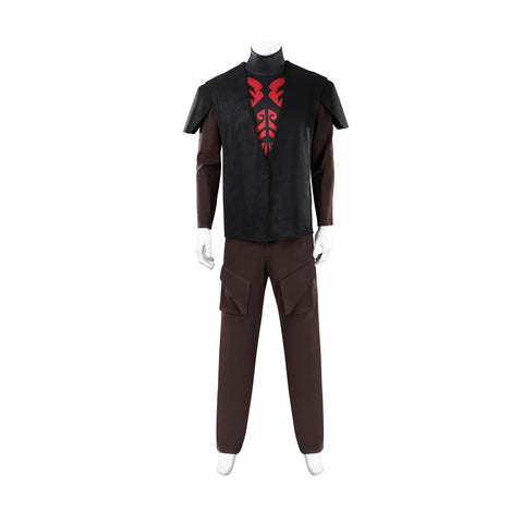 Star Wars: Maul - Shadow Lord Darth Maul Full Set Cosplay Costume - Coscosmos