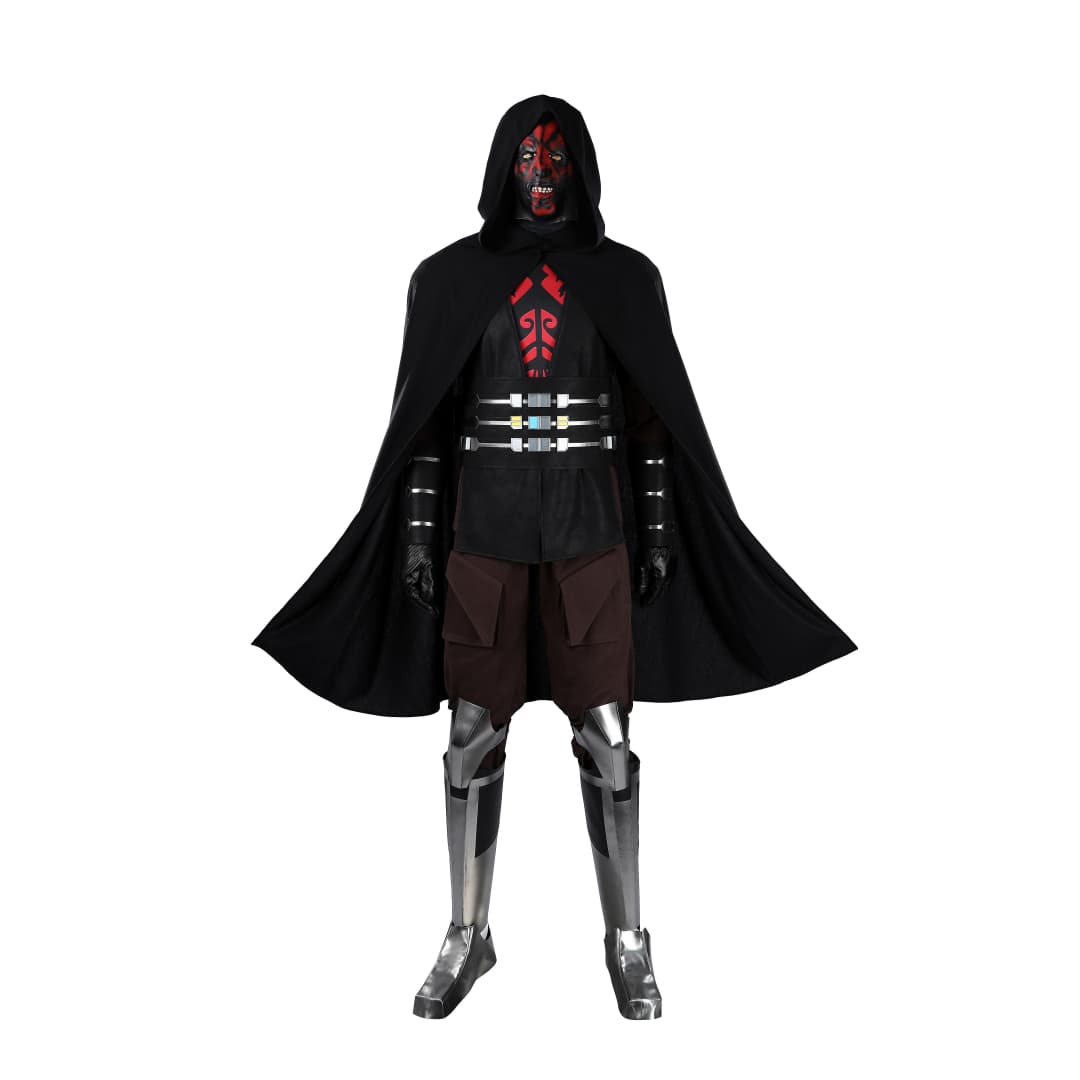 Star Wars: Maul - Shadow Lord Darth Maul Full Set Cosplay Costume - Coscosmos