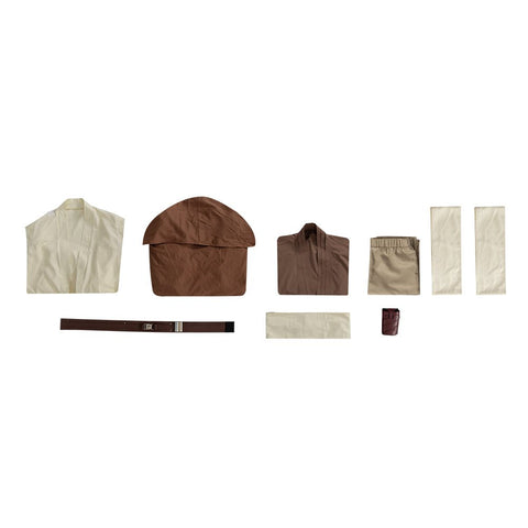 Star Wars – Obi - Wan (Budget Edition) Full Cosplay Costume Set - Coscosmos